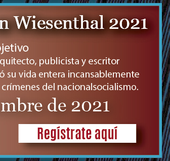 1er Premio Simon Wiesenthal 2021 (Registro)